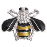 6pcs Mixed Rhinestone 18mm Snap Button Jewelry Set
