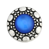 6pcs Mixed Metal 18mm Rhinestone Snap Button Jewelry for Snap Bracelets