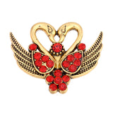6pcs Mixed Metal 18mm Rhinestone Snap Buttons for Snap Bracelets