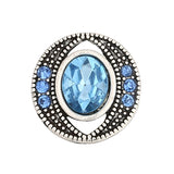 6pcs Rhinestone Snap Button Jewelry for 18mm Snap Bracelets
