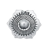 6pcs Rhinestone Snap Buttons Mixed Metal 18mm