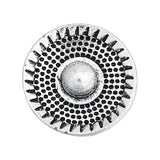 6pcs/lot Mixed Metal Snap Button with Rhinestone for Snap Bracelets Bangles