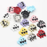 6pcs Enamel Cat Charms For DIY Jewelry Making