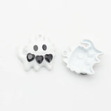 6pcs Enamel Cat Charms For DIY Jewelry Making