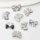 6pcs Bow Tie Charms For DIY Jewelry Making