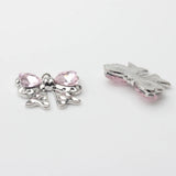 6pcs Bow Tie Charms For DIY Jewelry Making