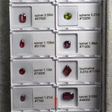 6pcs Acrylic Diamond Box Gem Storage Display Box