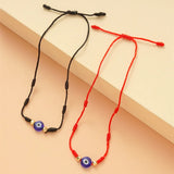 7 Knots Lucky Friendship Bracelets Evil Eye Red Braided Bracelet Charm Jewelry
