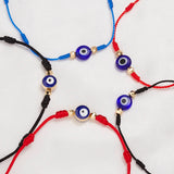 7 Knots Lucky Friendship Bracelets Evil Eye Red Braided Bracelet Charm Jewelry