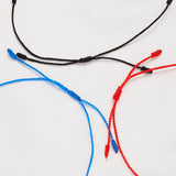 7 Knots Lucky Friendship Bracelets Evil Eye Red Braided Bracelet Charm Jewelry