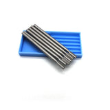 6pcs Tungsten Carbide Burs Drill Engraving Bits Jewelry Tools 2.35mm Shank