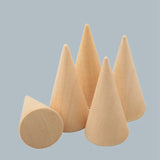 6pc Log Cone Display Stand Jewelry Photography Props