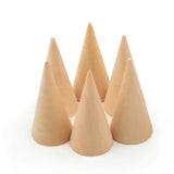 6pc Log Cone Display Stand Jewelry Photography Props