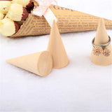 6pc Log Cone Display Stand Jewelry Photography Props