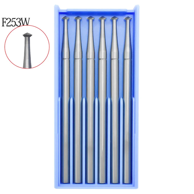 6pcs Tungsten Steel Engraving End Mill Router Bit for Carvings Olive Kernel