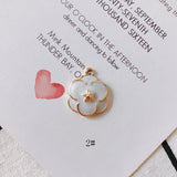 6pcs DIY Alloy Flower Earring Jewelry Supplies