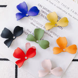 6pcs Spray Paint Flower Pendant Earrings Jewelry Accessories