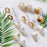 6pcs Alloy Bronze Earrings Supplies for Jewelry Accessories