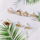 6pcs Alloy Bronze Earrings Supplies for Jewelry Accessories