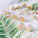 6pcs Alloy Bronze Earrings Supplies for Jewelry Accessories