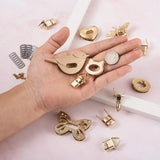 6 Sets Bag Twist Lock Accessories Turn Lock Clasps For DIY Jewelry Bag Purse
