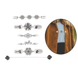 Sweater Shawl Clips Collar Coat Scarf Duck Clip Brooch Pins Metal Clasp