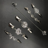 Sweater Shawl Clips Collar Coat Scarf Duck Clip Brooch Pins Metal Clasp