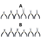6x Multifunctional Jewelry Pliers Set DIY Jewelry Making Kit