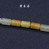 6x10mm Loose Stone Beads DIY Natural Tiger Eye/Yellow Jades/Red Agates