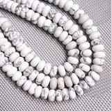 6x10mm Natural Stone Bead Spacer Polish Heishi Bead DIY Jewelry