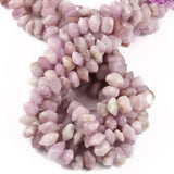 6x11mm Natural Kunzite Purple Spodumene Faceted Beads