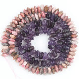 6x11mm Rhodonite Amethysts Rhombus Beads for DIY Jewelry Making