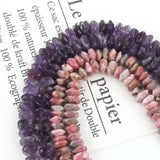 6x11mm Rhodonite Amethysts Rhombus Beads for DIY Jewelry Making