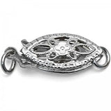Fish Filigree Clasp 14K Yellow Gold