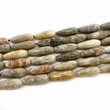 Labradorite Sunstone Coral Fessoil Stone Beads 15'' Faceted Drop DIY Loose Beads
