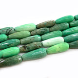 6x16mm Malachite Gray Agate Grape Stone Beads 15''