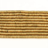 6x2mm Hematite Beads Natural Stone Spacer for Jewelry Making