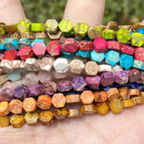 6x3mm Sea Sediment Stone Beads for Jewelry Making