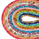 6x3mm Sea Sediment Stone Beads for Jewelry Making