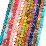 6x3mm Sea Sediment Stone Beads for Jewelry Making