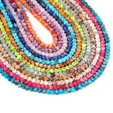 6x3mm Sea Sediment Jaspers Beads Heart Round Loose Beads