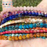 6x3mm Sea Sediment Jaspers Beads Heart Round Loose Beads