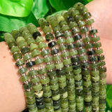 6x4mm Pink Quartz Amazonite Sunstone Beads Rondelle 7.5''