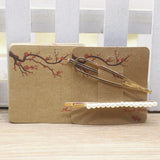 50pcs Brown Hair Card Jewelry Hair Clip Display Blank Paper Square Shape 6x6cm