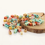 6x6mm Alphabet Spacer Beads for Jewelry Making DIY Bracelet Necklace
