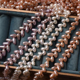 6x7MM 80Pcs Purple Pink Freshwater Pearl Loose Beads DIY Jewelry