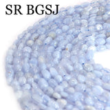 6x8mm Chalcedony Agat Gemstone Beads Strand 15inch