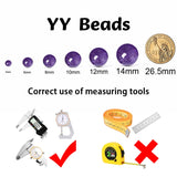 6x8mm Natural Amethysts Purple Crystal Beads Charms For Jewelry Making