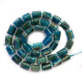 6x8mm Natural Apatite Stone Beads 15'' Column Barrel DIY Loose Beads