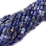6x8mm Natural Sodalite Stone Beads Column Barrel DIY Loose Beads